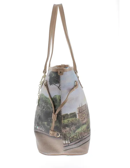 Y Not Patterned shopping bag Roma Scooter