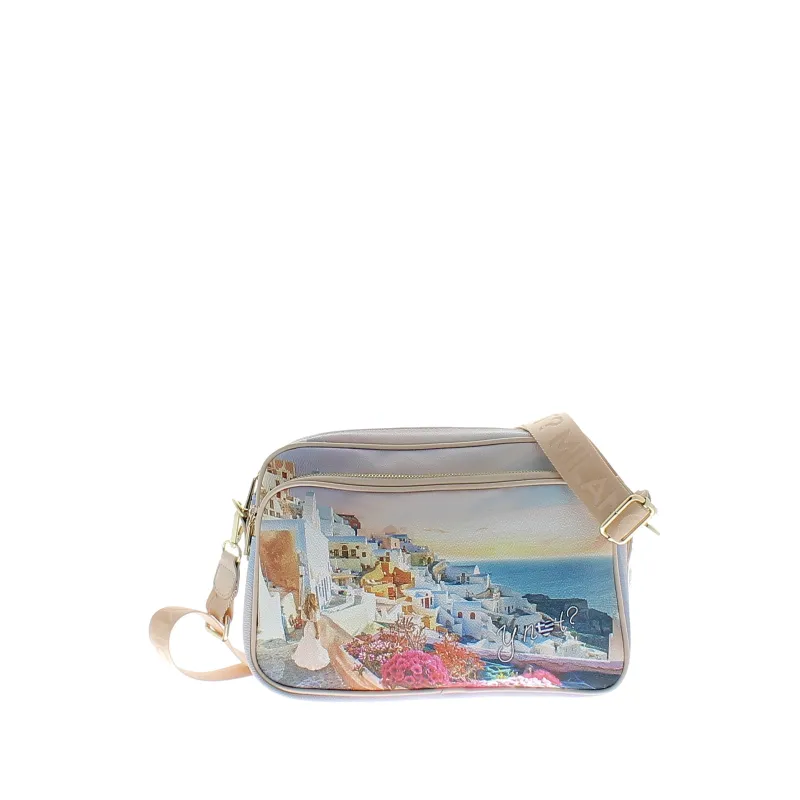 Borsa a tracolla con tasca frontale Y Not Grecia
