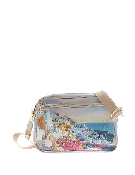 Borsa a tracolla con tasca frontale Y Not Grecia