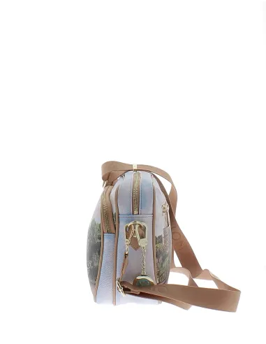 Borsa a tracolla con tasca frontale Y...