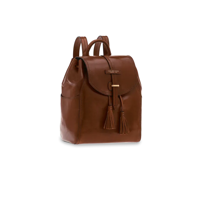 The Bridge Florentin Lederrucksack braun