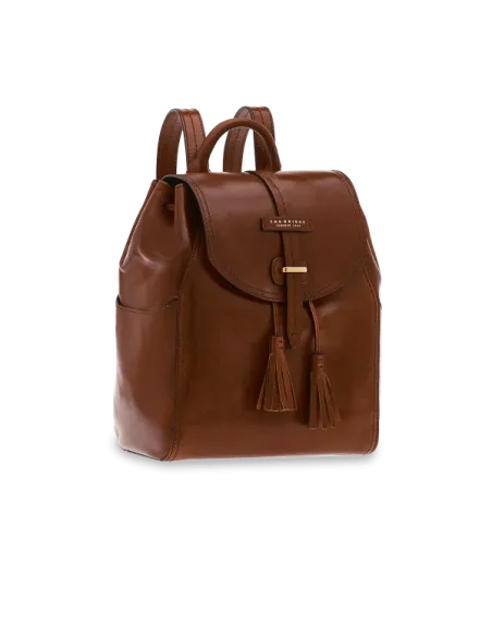 The Bridge Florentin Lederrucksack braun