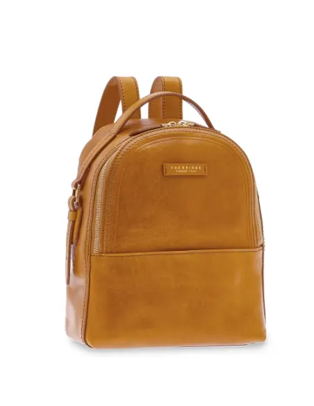 Women's backpack bag Pearldistrict cognac