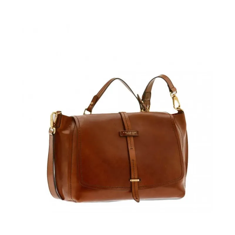 Borsa donna con patta The Bridge Dalston cuoio