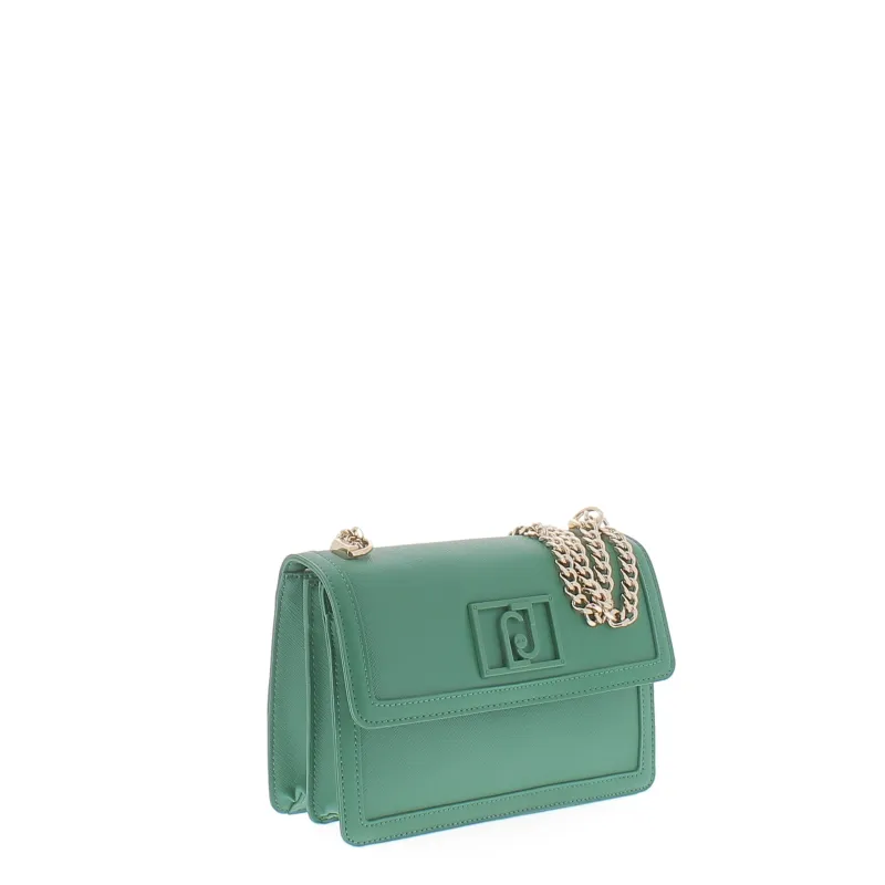 Borsa a tracolla Liu Jo con pattina verde 2