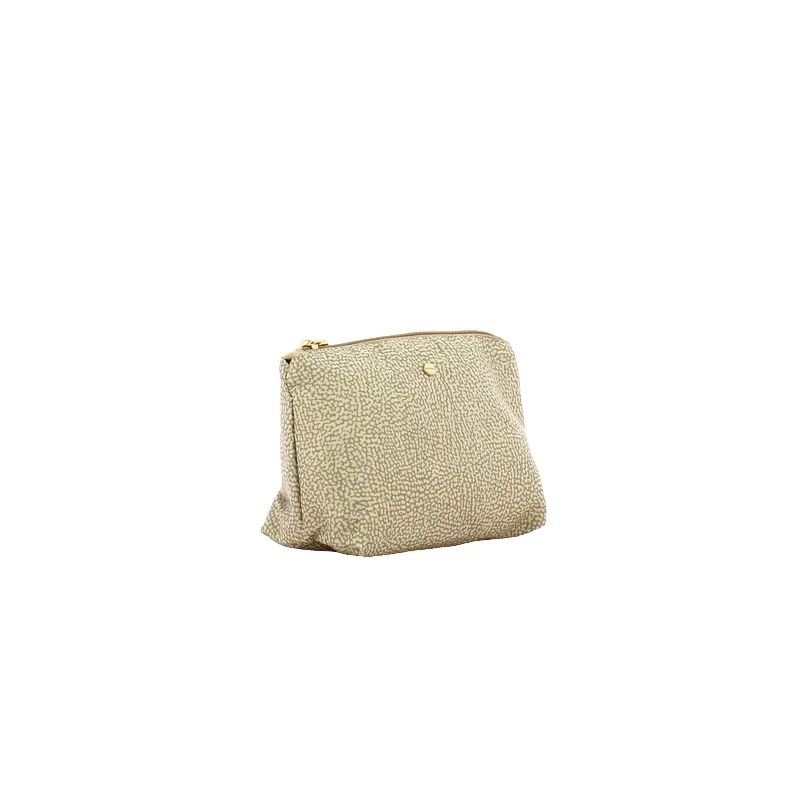 Borbonese Jet Kosmetiktasche sand 2
