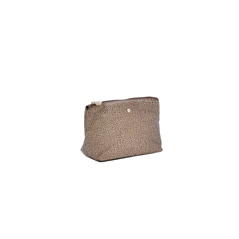 Borbonese Cosmetic case large beige-brown 2