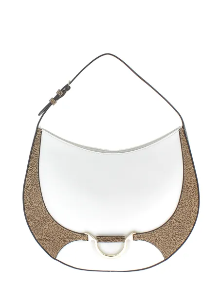 Borbonese hobo bag white