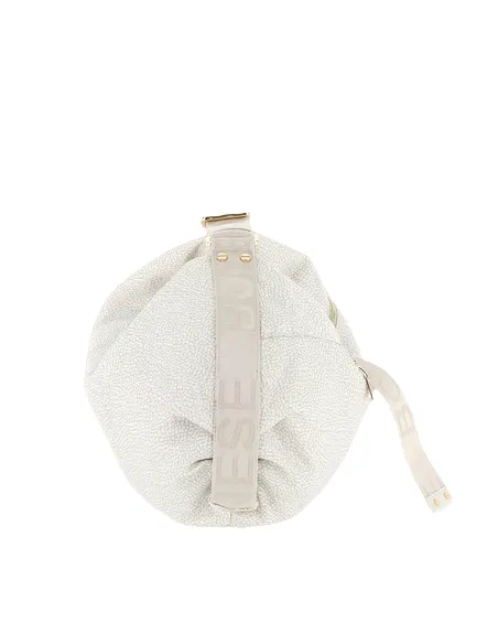 Borsa a spalla L Borbonese bianca