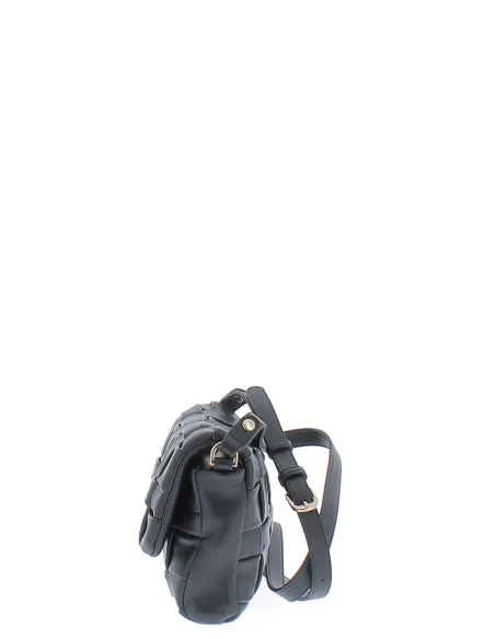 Liu Jo woven crossbody bag black