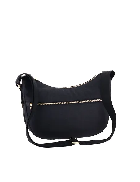 Borbonese luna bag small black