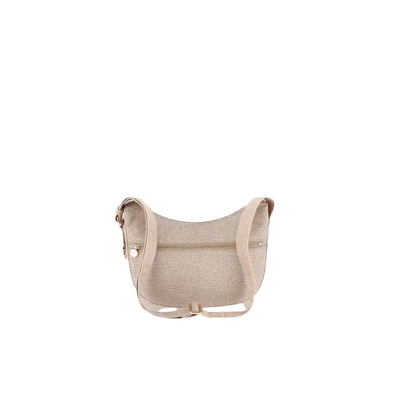 Borbonese luna bag small sand