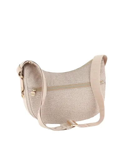 Borbonese luna bag small sand
