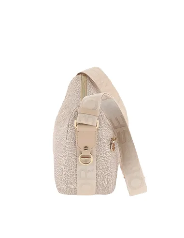 Borbonese luna bag small sand