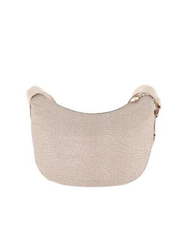 Borbonese luna bag small sand