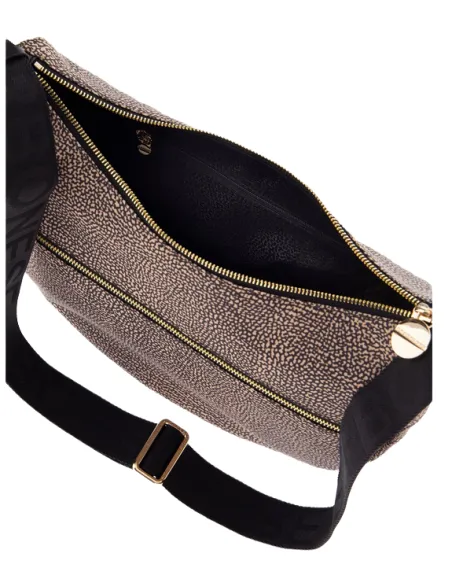 Borbonese Luna Middle OP Natural-black