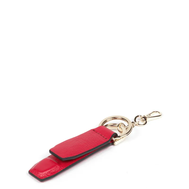 Piquadro Circle keychain red 2