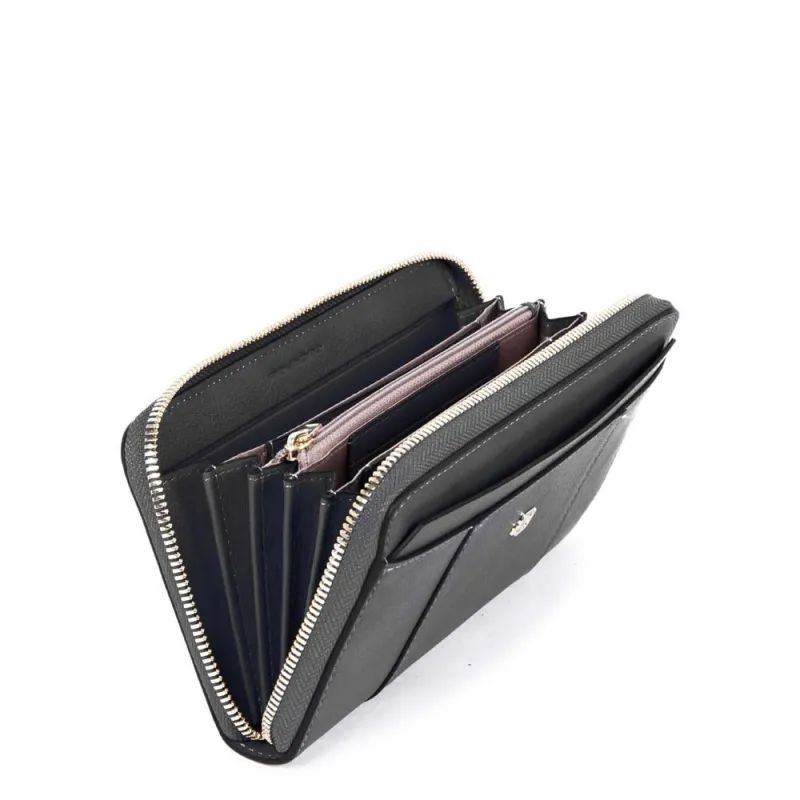 Piquadro Circle Zip-around women's wallet with four... 2