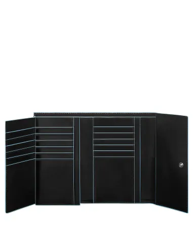 Women's leather wallets black