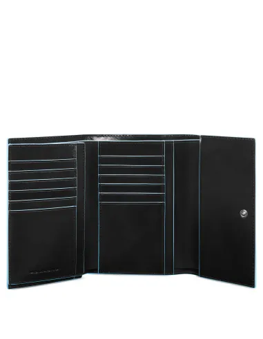 Women's leather wallets black