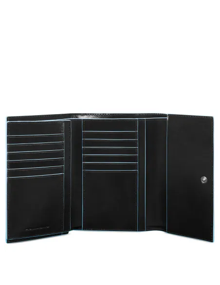 Women's leather wallets black