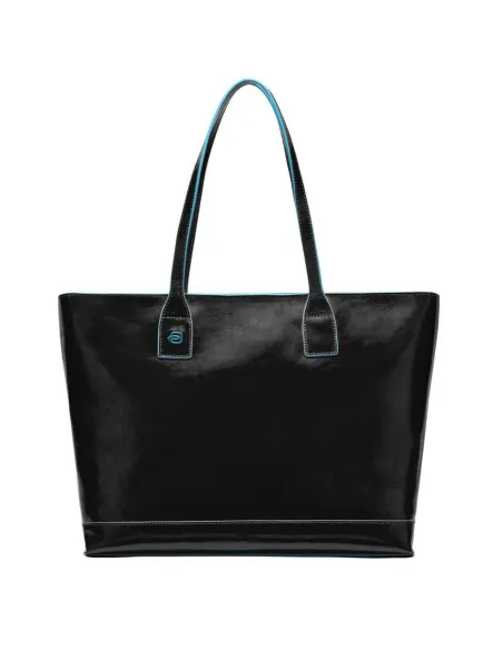 Shopping bag Piquadro Blue Square nera