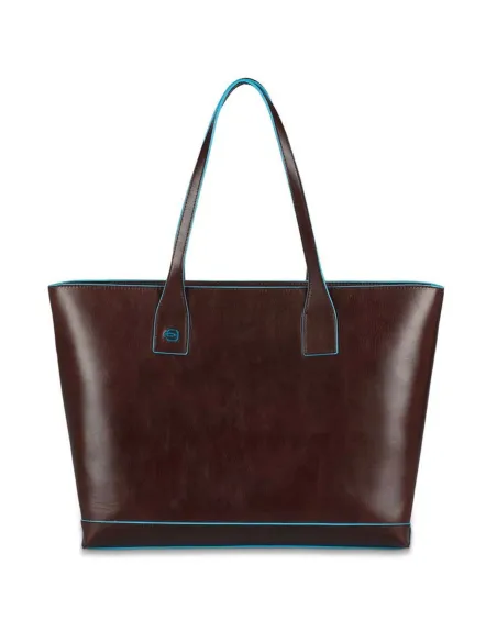 Shopping bag Piquadro Blue Square marrone