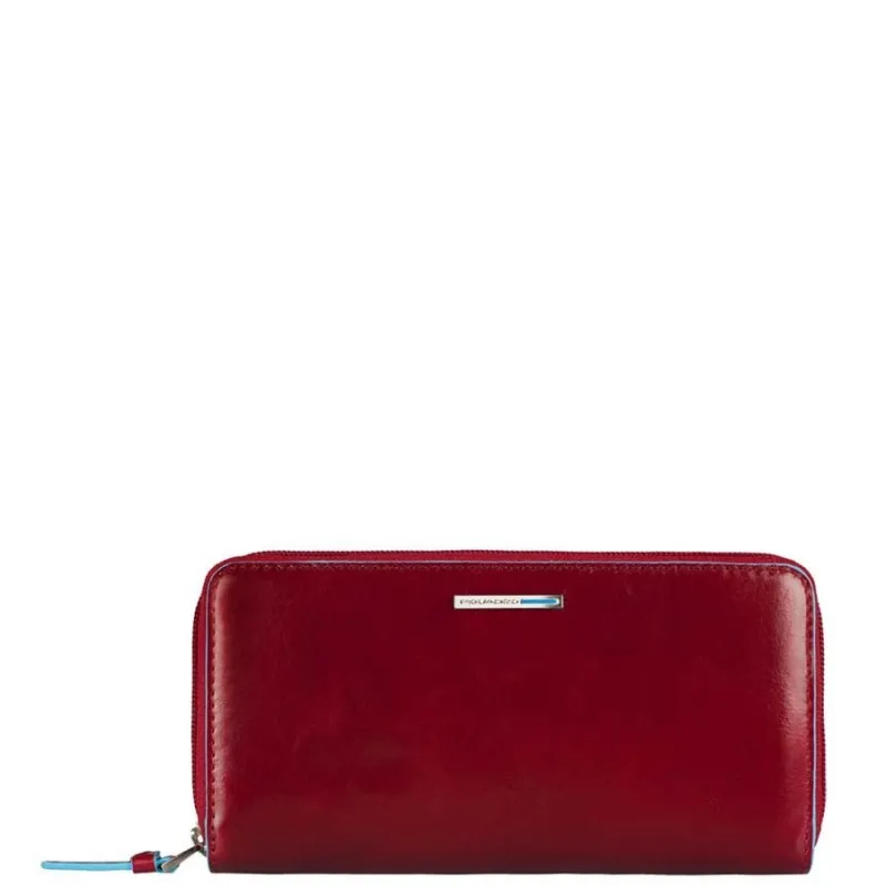 Women's wallets from the Blue Square line red