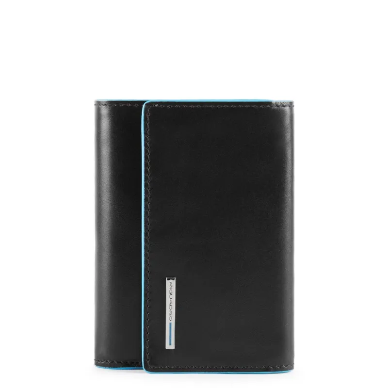 Piquadro Small size, women's wallet with rear money...