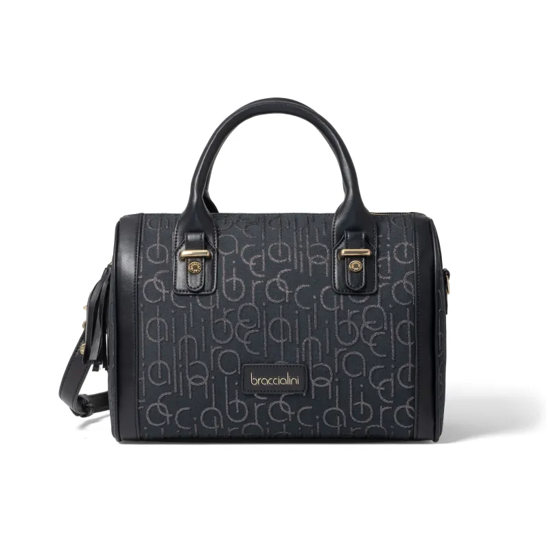 Bauletto Braccialini Font nero