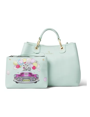 Borsa Braccialini Celeste