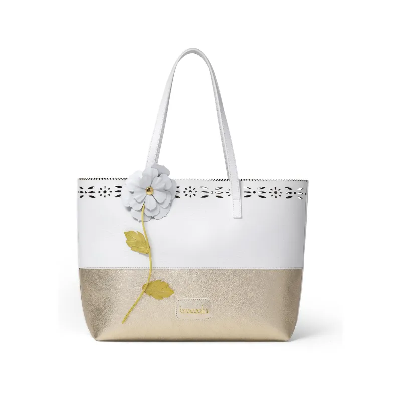 Shopping Bag Sara white