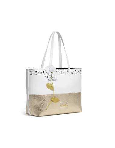 Shopping Bag Sara white