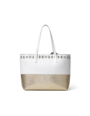 Shopping Bag Sara white