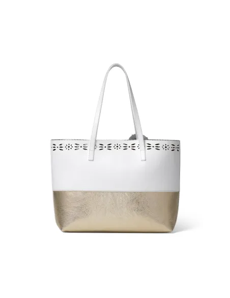 Shopping Bag Sara white