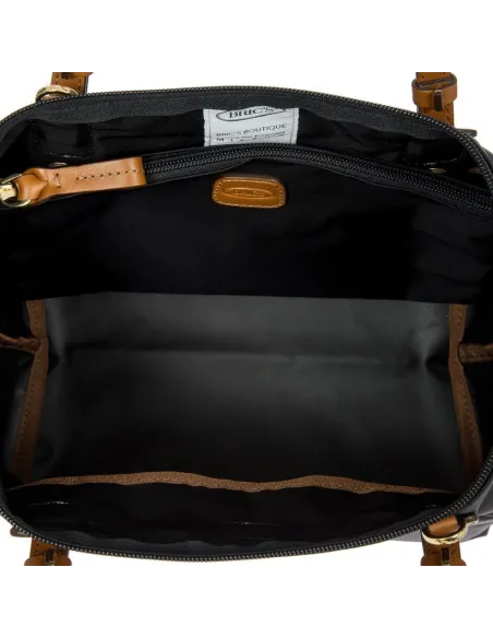 Small two-handles women's bag black