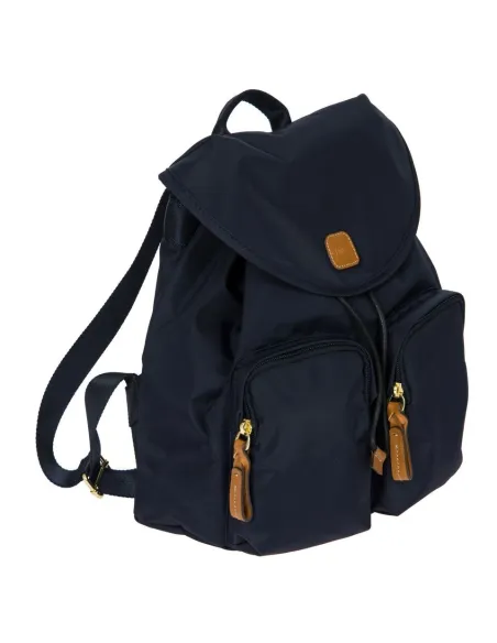 Damenrucksack mit Außentaschen X-collection blau