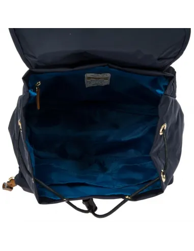 Zaino donna Brics blu aperto