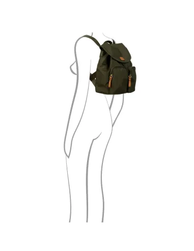 Woman's backpack with two zipped...