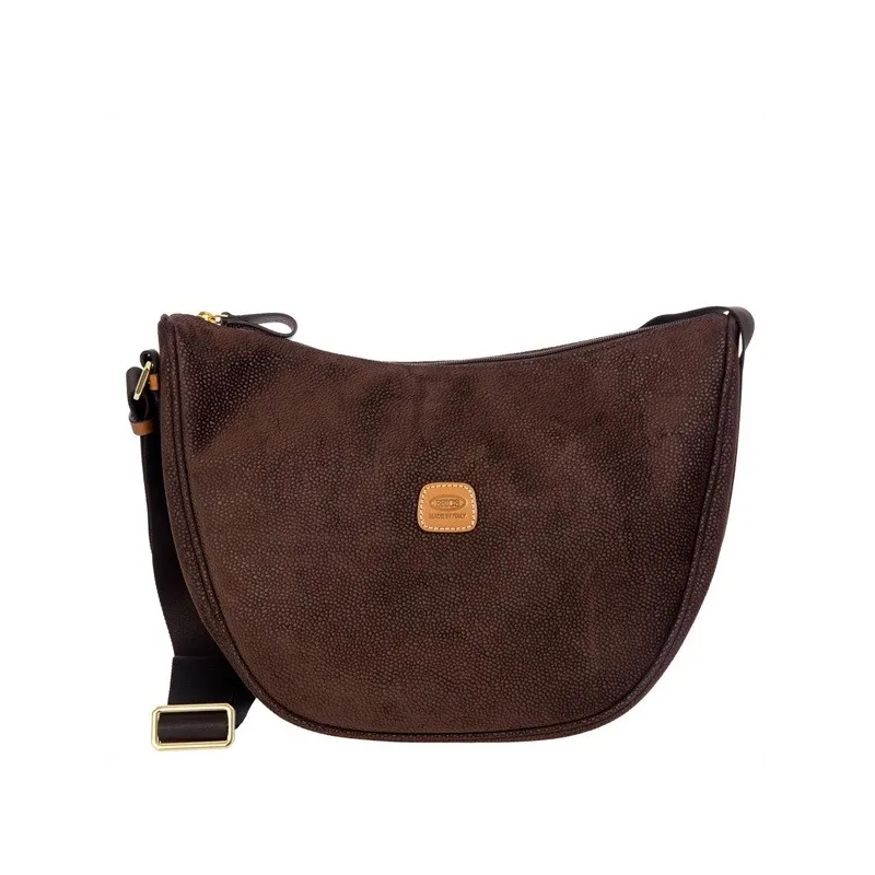 Bric's Life shoulder bag dark brown