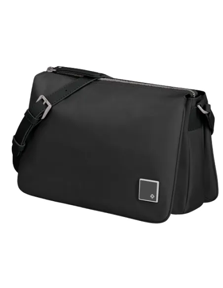 Samsonite Karissa Umhängetasche mit drei Fächern schwarz